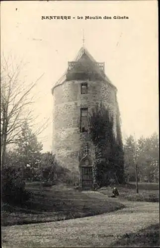 Ak Nanterre Hauts de Seine, Le Moulin des Gibets