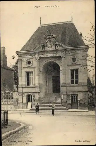 Ak Mer Loir et Cher, Hotel de Ville