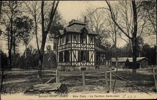 Ak Boissy Saint Leger Val de Marne, Bois Clary, Le Pavillon Saint Jean