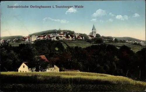 Ak Oerlinghausen im Kreis Lippe, Panorama