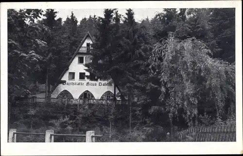 Ak Körbecke Möhnesee in Nordrhein Westfalen, Gaststätte Haus Daheim