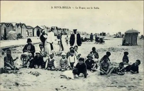 Ak Riva Bella Calvados, Le repos sur le Sable