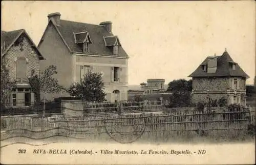 Ak Riva Bella Calvados, Villas Mauricette, La Favorite, Bagatelle