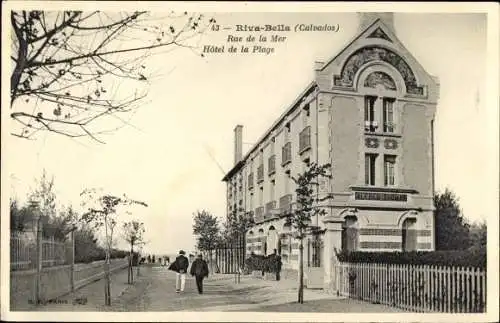 Ak Riva Bella Calvados, Rue de la Mer, Hotel de la Plage