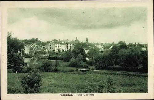 Ak Tournan-en-Brie Seine et Marne, Gesamtansicht