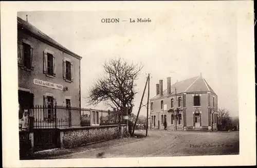 Ak Oizon Loiret, Le Mairie