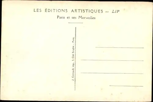 Ak Paris VII, Exposition Arts Décoratifs, Les Colonnes Lumineuses et les Jardins Floraux de la Ville