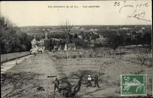 Ak Ris Orangis Essonne, Vue generale