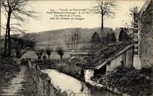 Ak Saint Rémy lès Chevreuse Yvelines, Les Bords de l'Yvette