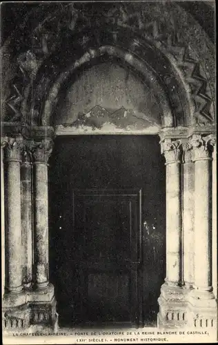 Ak La Chapelle la Reine Seine et Marne, Porte de l'Oratoire