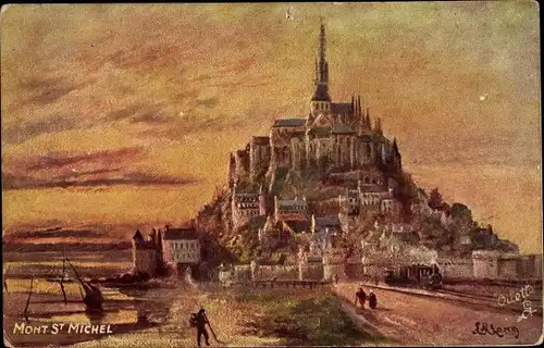 Künstler Ak Saint Mihiel Meuse, Mont, Vue générale, Tuck 849 1