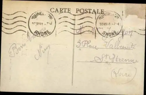 Ak Ars Ars-sur-Formans Ain, Basilique, Miniaturansichten, Kleeblatt