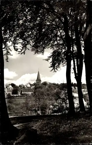 Ak Oerlinghausen im Kreis Lippe, Panorama vom Ort