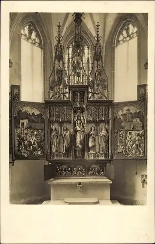 Ak Blaubeuren Baden Württemberg, Klosterkirche, Hochaltar