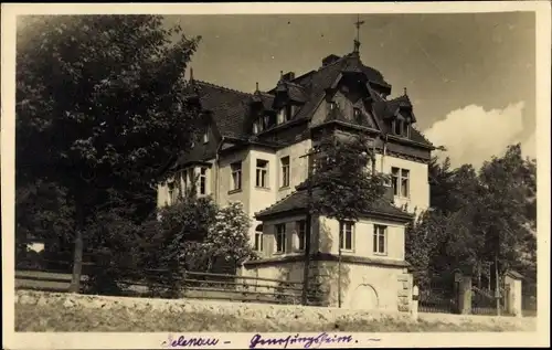 Ak Gelenau Erzgebirge Sachsen, Genesungsheim