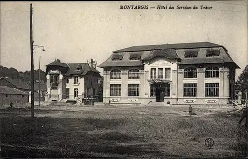 Ak Montargis Loiret, Hotel des Services du Tresor