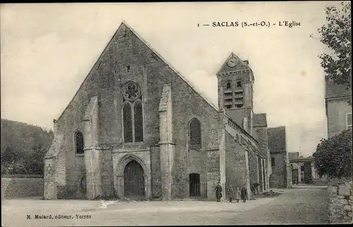 Ak Saclas Essonne, L'Eglise