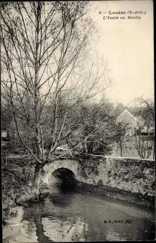 Ak Lozere Essonne, L'Yvette au Moulin