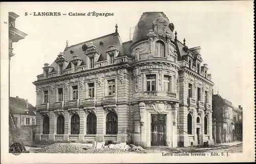 Ak Langres Haute Marne, Caisse d'Epargne