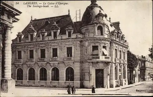 Ak Langres Haute Marne, Caisse d'Epargne