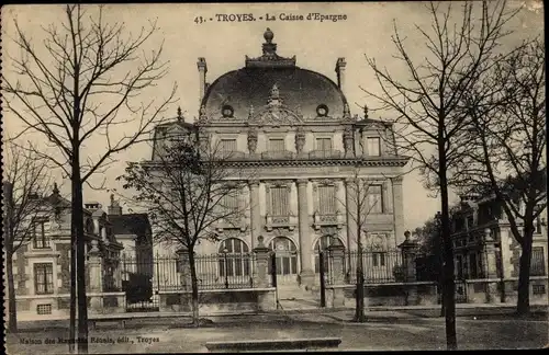 Ak Troyes Aube, Caisse d'Epargne