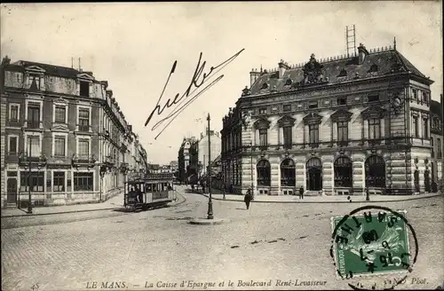 Ak Le Mans Sarthe, Caisse d'Epargne, Boulevard Rene Levesseur