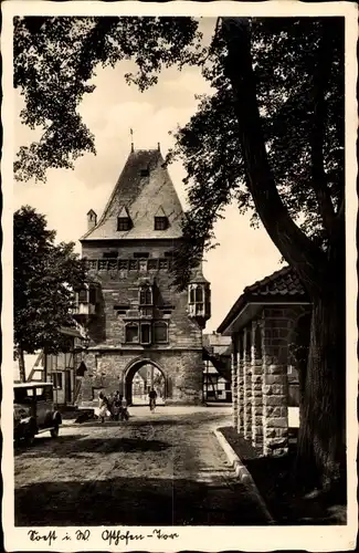 Ak Soest in Nordrhein Westfalen, Osthofentor