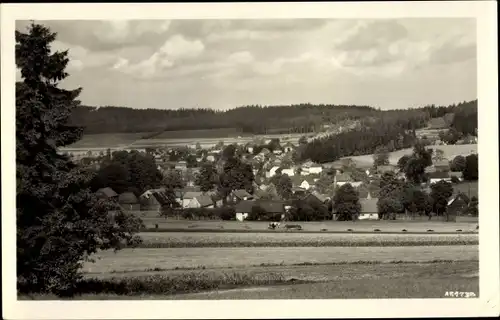 Ak Kottengrün Werda im Vogtland, Panorama