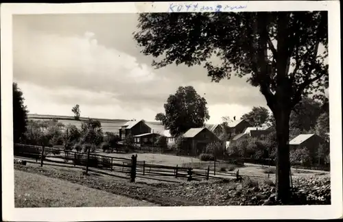 Ak Kottengrün Werda im Vogtland, Erholungsheim, Panorama