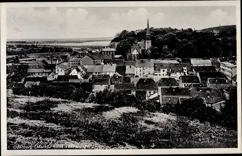 Ak Oderberg in der Mark, Blick vom Geisberg