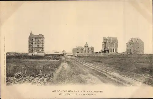 Ak Quinéville Manche, Les Châlets