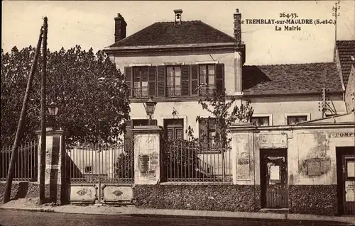 Ak Le Tremblay sur Mauldre Yvelines, La Mairie