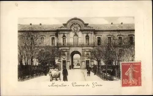 Präge Ak Montpellier Hérault, Caserne du Genie
