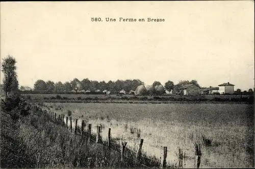 Ak La Bresse Vosges, Une Ferme en Bresse