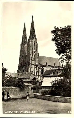 Ak Soest in Nordrhein Westfalen, Wiesenkirche