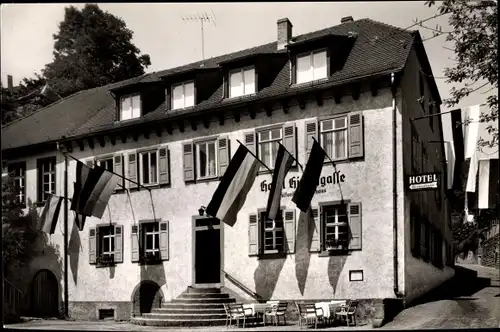 Ak Heidelberg am Neckar, Historisches Gasthaus, Ältestes Mensurhaus