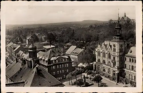 Ak Stollberg im Erzgebirge, Blick auf den Markt