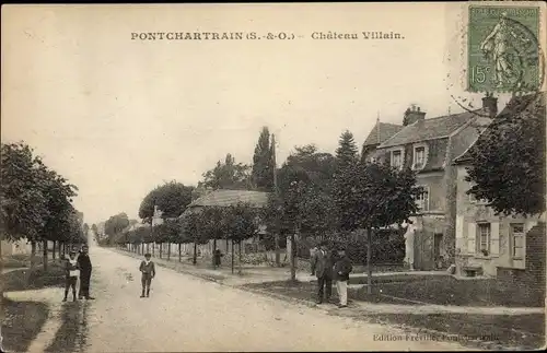 Ak Jouars-Pontchartrain Yvelines, Chateau Villain