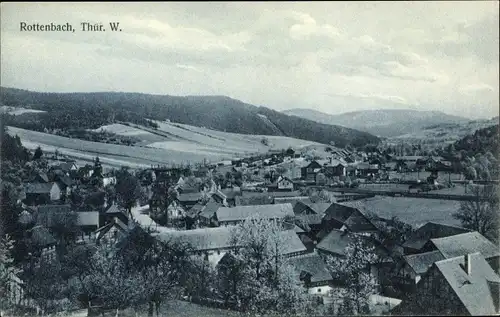 Ak Rottenbach Köniseee-Rottenbach, Gesamtansicht