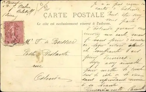 Ak Clamart Hauts de Seine, Etang de Trivaux