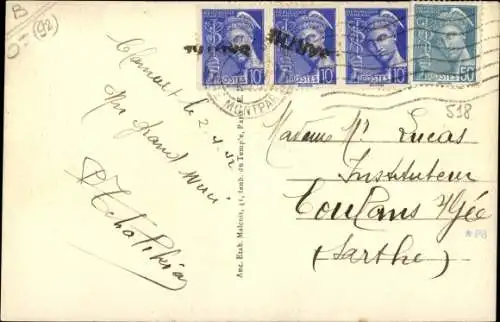 Ak Clamart Hauts de Seine, Entree du Parc