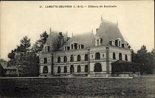 Ak Lamotte Beuvron Loir et Cher, Chateau de Bouchetin