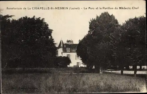 Ak La Chapelle Saint Mesmin Loiret, Le Parc, Le Pavillon du Medecin Chef