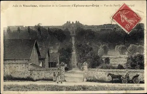 Ak Vaucluse Essonne, Vue due Pavillon principal