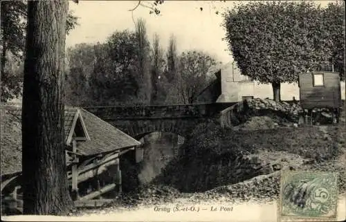 Ak Orsay Essonne, Le Pont