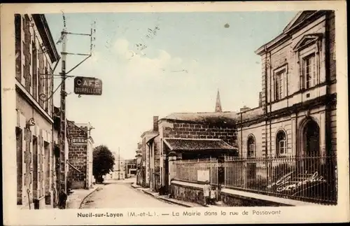 Nueil sur Layon Maine et Loire, La Marie dans la rue de Passavant