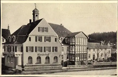 Ak Georgenthal in Thüringen, Klosterhof