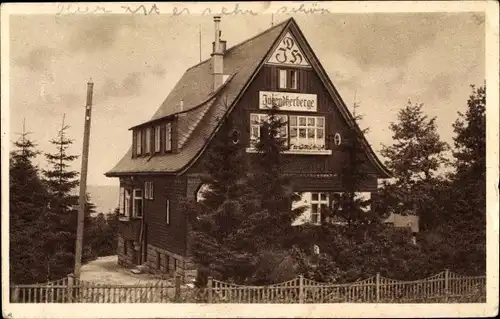 Ak Oberhof im Thüringer Wald, Jugendherberge, Außenansicht