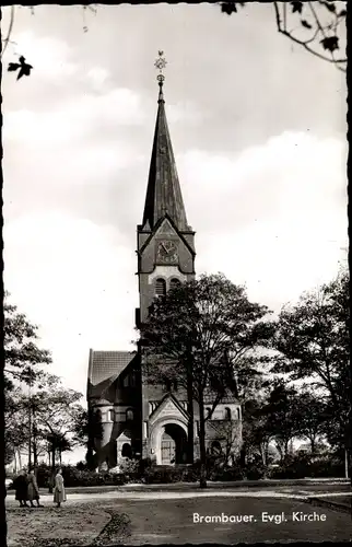 Ak Brambauer Lünen in Nordrhein Westfalen, Evangelische Kirche