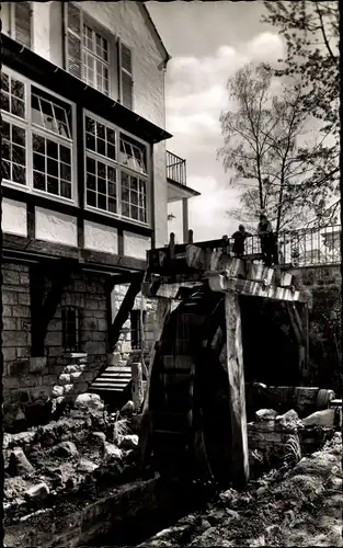 Ak Leopoldstal Horn Bad Meinberg, Waldhotel Silbermühle